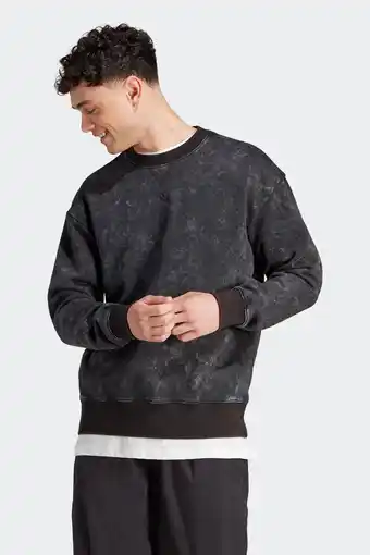 Wehkamp adidas Sportswear sweater zwart/grijs melange aanbieding