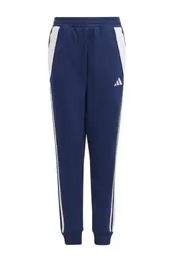 Wehkamp adidas Performance Junior voertbalbroek TIRO 24 donkerblauw/wit aanbieding