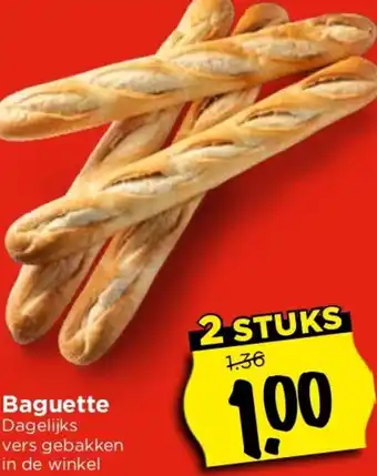 Vomar Voordeelmarkt Baguette aanbieding