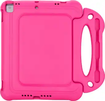 Coolblue BlueBuilt iPad (2021/2020) Kids Cover Roze aanbieding