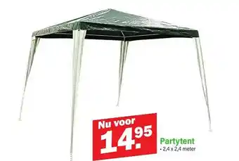 Van Cranenbroek Partytent aanbieding