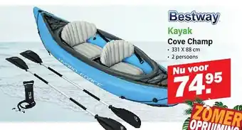 Van Cranenbroek Kayak Cove Champ aanbieding