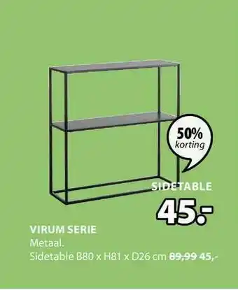 Jysk Virum Serie aanbieding