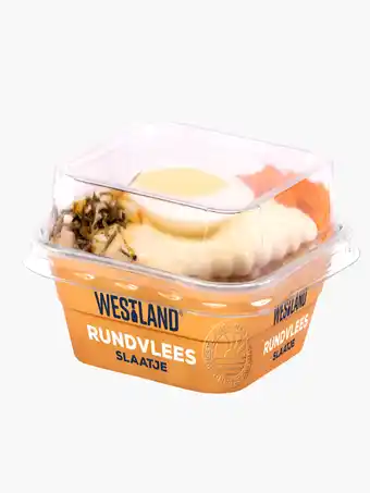 Flink Westland rundvleesslaatje 140g aanbieding