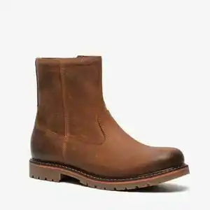 Scapino Van Beers gevoerde leren heren boots aanbieding