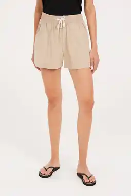 Wehkamp Protest loose fit short beige aanbieding