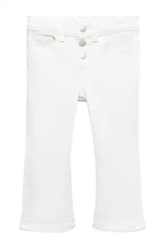 Wehkamp Mango Kids flared jeans wit aanbieding