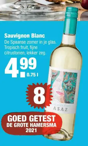 ALDI Sauvignon Blanc Asaz aanbieding