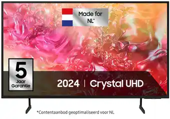 Coolblue Samsung Crystal UHD 55DU7100 (2024) + Soundbar aanbieding