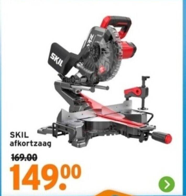 SKIL afkortzaag aanbieding bij GAMMA