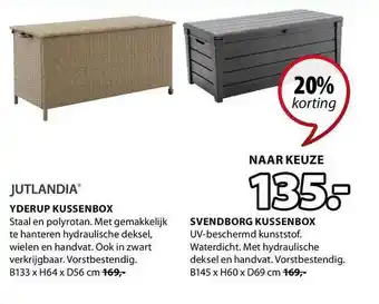 Jysk Jutlandia Yderup Kussenbox Of Svendborg Kussenbox aanbieding