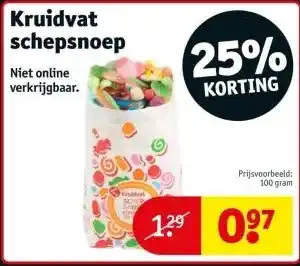Kruidvat Kruidvat schepsnoep aanbieding