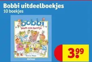 Kruidvat Bobbi uitdeelboekjes 10 boekjes aanbieding