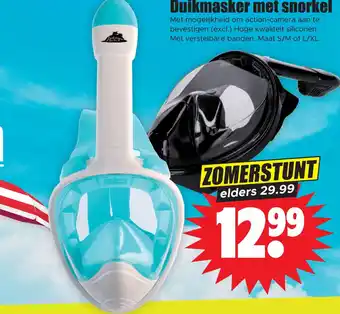 Dirk Duikmasker met snorkel aanbieding