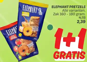 Dekamarkt ELEPHANT PRETZELS aanbieding