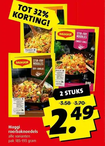 Boni Maggi Roerbaknoedels Tot 32% Korting aanbieding