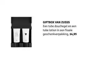 Nijhof Giftbox Van Zusss aanbieding