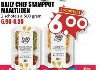 MCD Supermarkt Daily Chef Stamppot Maaltijden aanbieding