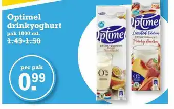 MCD Supermarkt Optimel Drinkyoghurt aanbieding