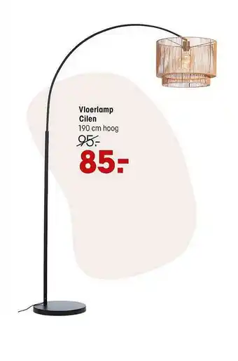 Kwantum Vloerlamp Cilen aanbieding