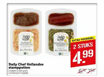 Coop Daily Chef Hollandse Stamppotten aanbieding