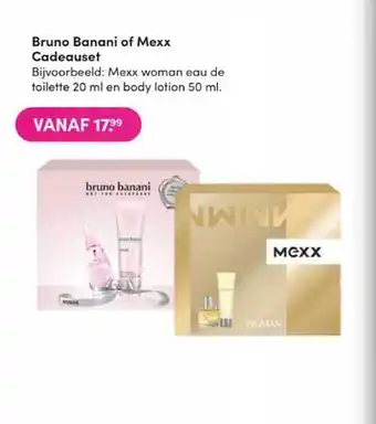 Drogisterij Visser Bruno Banani Of Mexx Cadeauset aanbieding