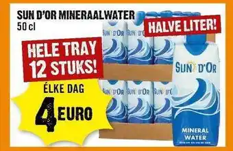 Dirck 3 Sun D'Or Mineraalwater aanbieding