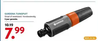 Kluswijs GARDENA TUINSPUIT aanbieding