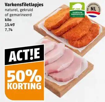 Poiesz Varkensfiletlapjes aanbieding