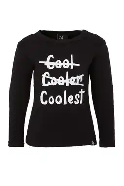 Wehkamp Babystyling longsleeve zwart/wit aanbieding