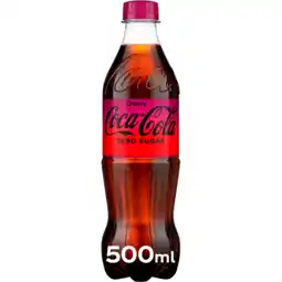 Jumbo Coca-Cola Zero Sugar Flavours Cherry 500ml aanbieding