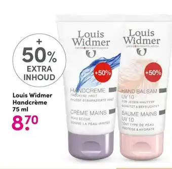 DA Louis Widmer Handcreme 75ml aanbieding