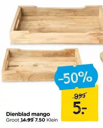 Xenos Dienblad mango aanbieding