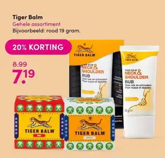 DA Tiger Balm aanbieding