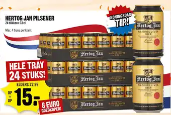 Dirck 3 Hertog jan pilsener aanbieding