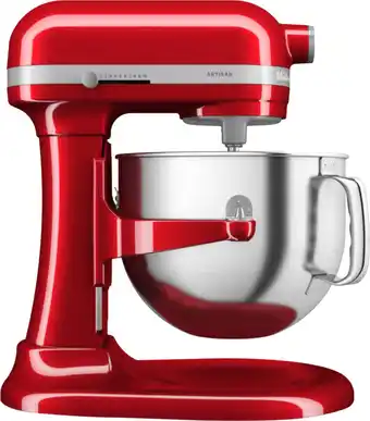 Coolblue KitchenAid Artisan Bowl-Lift 5KSM70SHXECA Appelrood aanbieding