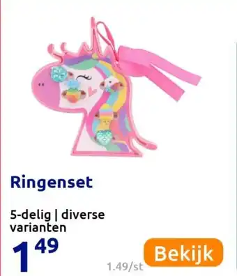 Action Ringenset aanbieding