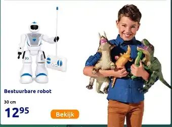 Action Bestuurbare robot 30cm aanbieding