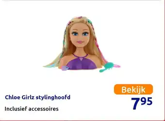 Action Chloe Girlz stylinghoofd aanbieding