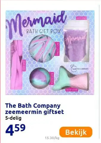 Action The Bath Company zeemeermin giftset aanbieding