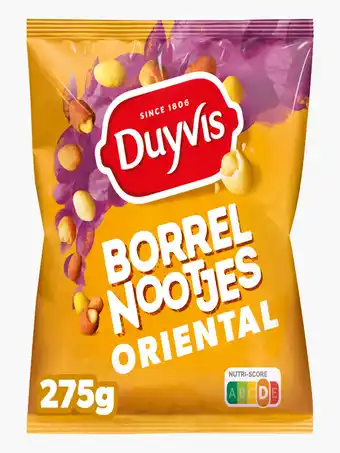 Flink Duyvis Borrelnootjes Oriental Pinda Noten 275g aanbieding