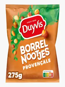 Flink Duyvis Borrelnootjes Provencale Pinda Noten 275g aanbieding