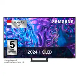 MediaMarkt Samsung 55q74d Qled 4k (2024) aanbieding