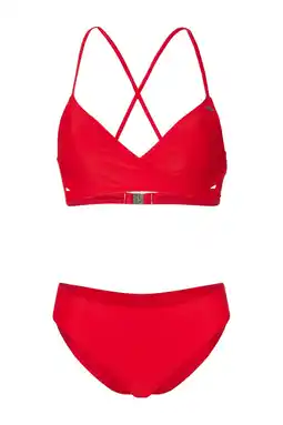 Wehkamp O'Neill voorgevormde bikini Baay Maoi rood aanbieding