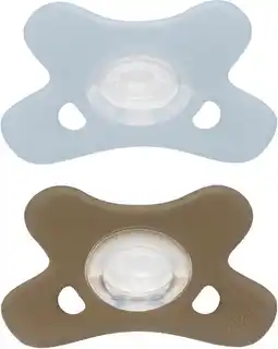 De Online Drogist Difrax Fopspeen Natural Siliconen 0-6 Maanden Ice/Clay aanbieding