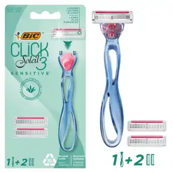 De Online Drogist Bic Click Soleil 3 - Scheermes Set aanbieding