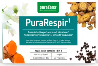 De Online Drogist Purasana PuraRespir Capsules aanbieding