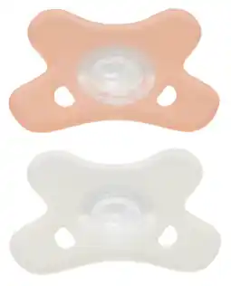 De Online Drogist Difrax Fopspeen Natural Siliconen 0-6 Maanden Blossom/White aanbieding