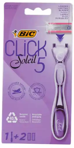 De Online Drogist Bic Click Soleil 5 - Scheermes Set aanbieding