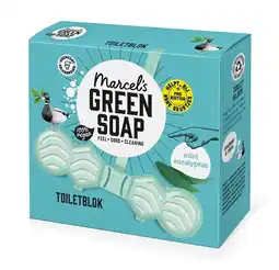 De Online Drogist Marcels Green Soap Toiletblok Munt & Eucalyptus aanbieding